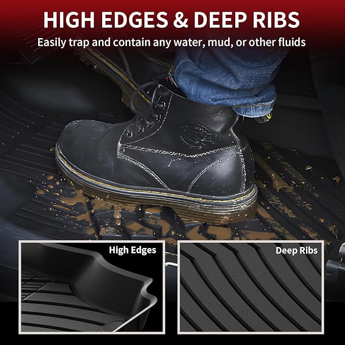 LASFIT Floor Mats for Mercedes Benz GLE SUV 2020-2026 350/450 / 450e / 580/53 - Image 4