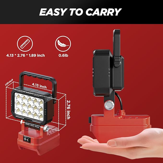 2 Pack LED Work Light Compatible - Image 8