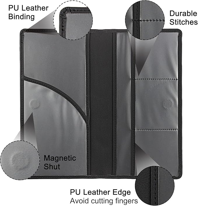 Premium Car Registration & Insurance Card Holder - Image 3