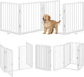 Vantas Folding No-Assembly Metal Pet Gate 80" Wide, Freestanding Accordion by Vantas
