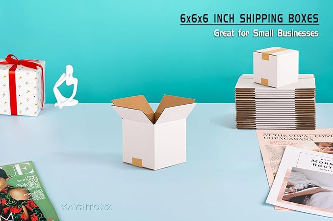 6x6x6 inch Small Shipping Boxes, Gifts Wrapping, 15 Pack - Image 8