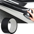 MYFAMIREA Car Door Edge Guards Carbon Fiber, 5D Gloss Black Vinyl Automotive by MYFAMIREA
