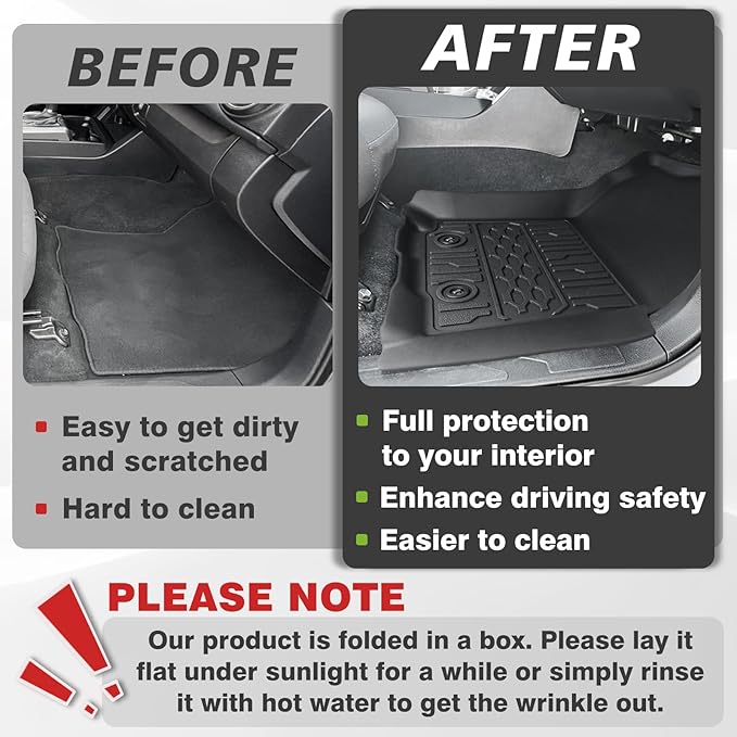 TripleAliners Floor Mats All Weather Compatible - Image 7