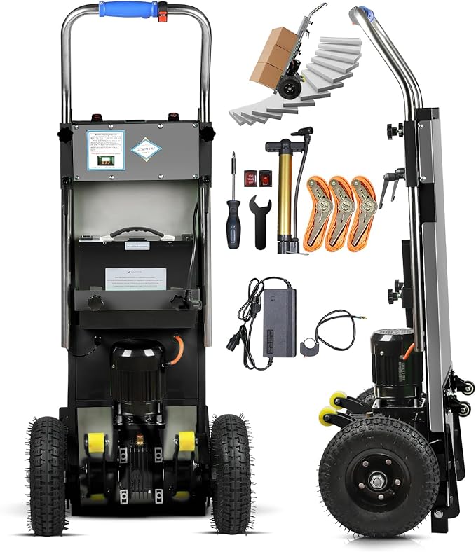 Electric Stair Climbing Hand Trucks Dolly Cart, 900lb Capacity Heavy Duty Stair by Unknown