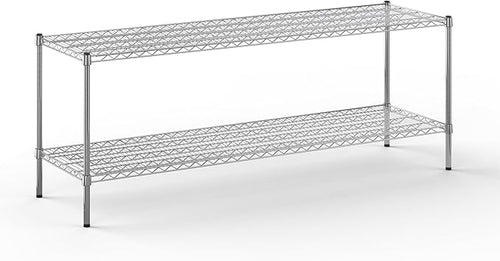 21" Deep x 72" Wide x 27" Height Wire Shelving Kit | 2-Tier | NSF Commercial by Regal+Altair