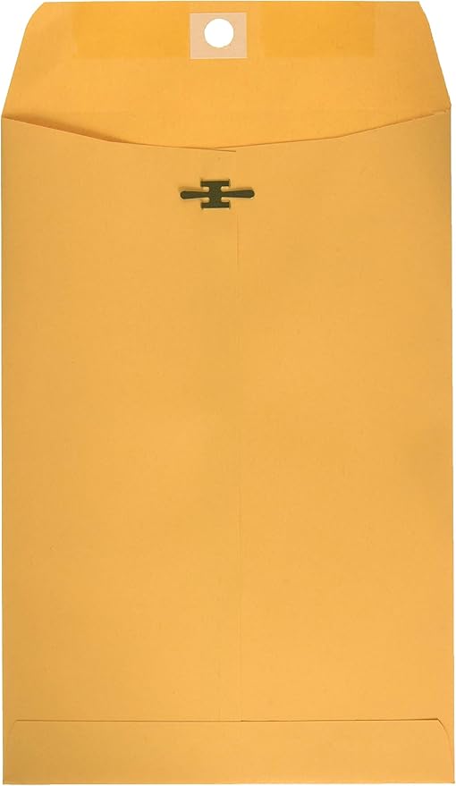 6x9 Clasp Envelopes – 100 Pack Brown Kraft Catalog Envelopes - Image 4