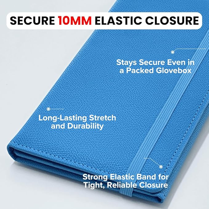 LINTRU Car Registration and Insurance Holder Trifold, Oversized Fit - Image 4