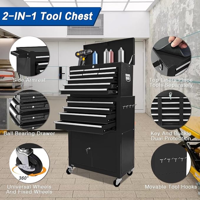 13-Drawer Rolling Tool Chest - Image 5