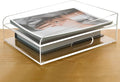 2-Tier Clear Acrylic Paper Trays, Desk File Organizer, A4 Paper Holder by AIMOLLYACRYLICSTORAGE