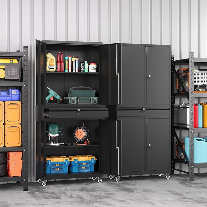Metal Garage Storage Cabinet - Image 2