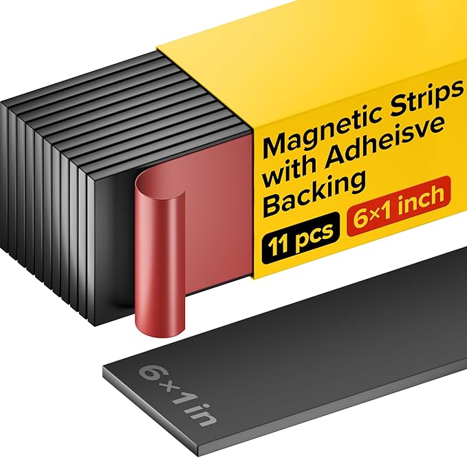 Magnet Strips with Adhesive Backing by X-betMAGNET