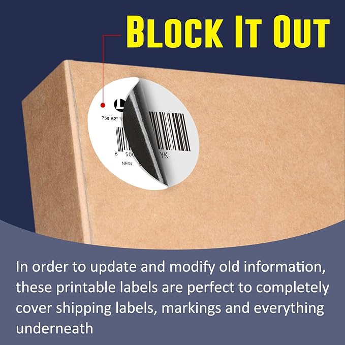L LIKED 2" Round Direct Thermal Labels - Image 3