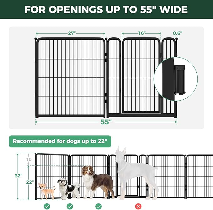 FXW Dog Gate Extra Wide Designed - Image 6