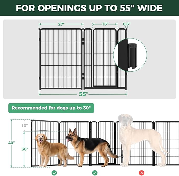 FXW Dog Gate Extra Wide Designed - Image 6