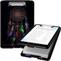 Clipboard with Storage, High Capacity Plastic Storage Clipboard with Pen Holder by Qindaiwen
