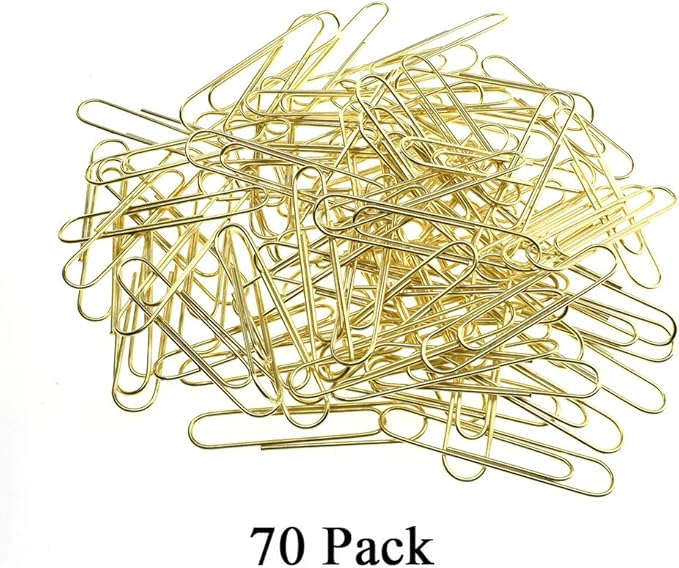 HAHIYO Paper Clips Large Sturdy 2 inches Length 70 Pack Paperclips Heavy Duty - Image 5