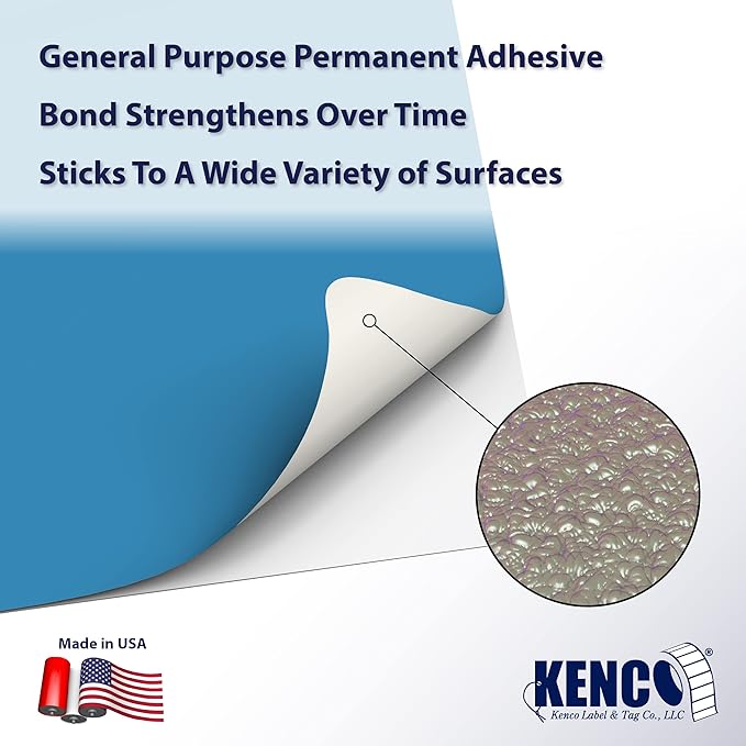Kenco Color Coding 3 X 5 Rectangle Labels, Inventory Control Stickers 500 - Image 3