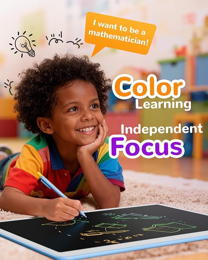 KOKODI LCD Writing Tablet, 20 Inch Colorful Toddler Doodle Board Drawing Tablet - Image 4