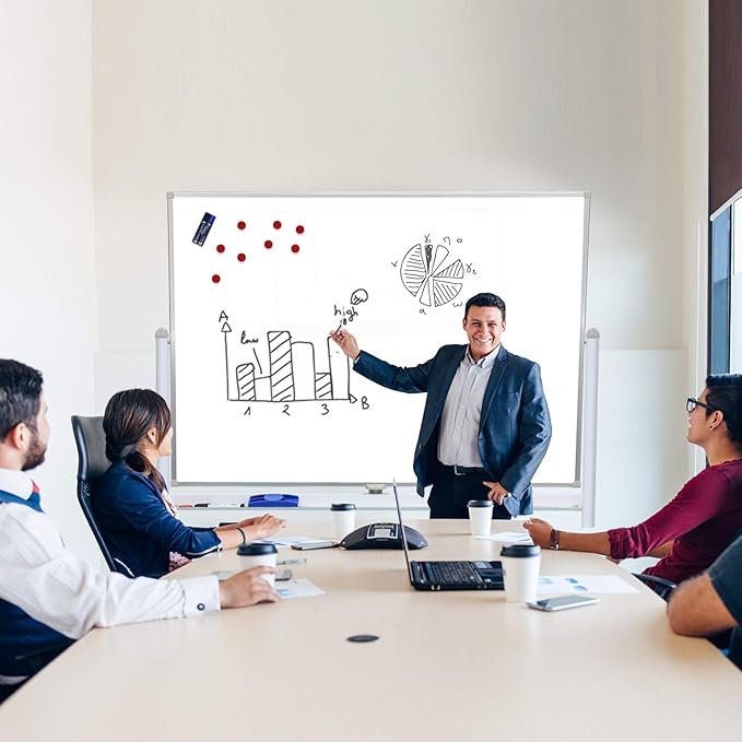 Mobile Whiteboard with Stand - Image 7