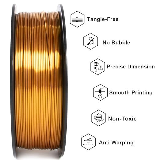 Geeetech Silk PLA Filament 1.75mm - Image 4