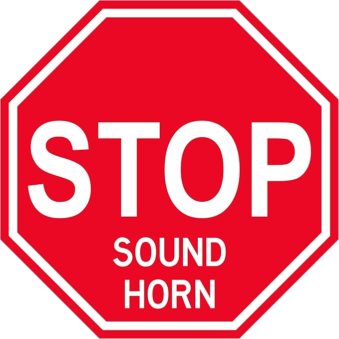 Stop "Sound Horn" by GraphicalWarehouse
