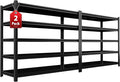 2PCS 59''W/72''H Garage Shelving Units Heavy Duty 5000LBS Metal Storage Shelves by Vaernevy