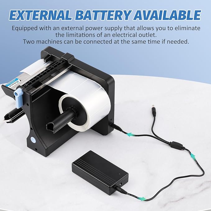 Automatic Label Dispenser, 2.98lb Portable Electric Label Dispenser - Image 2