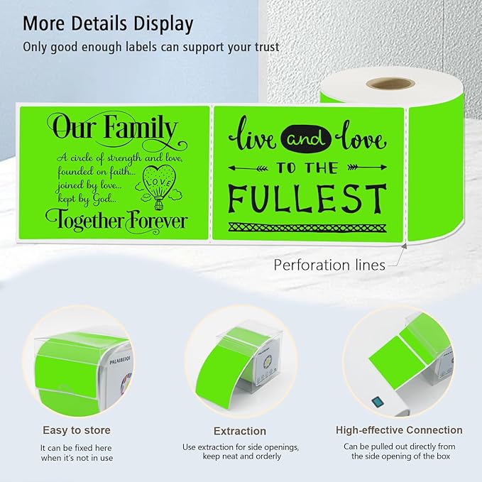 3x5 Inch Thermal Label Stickers, Moving Boxes, Address & Inventory Organization - Image 4