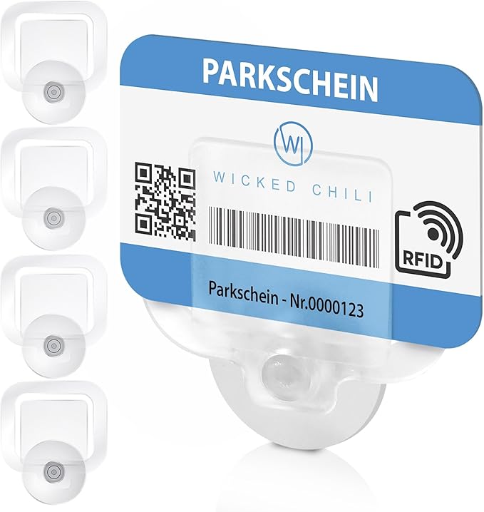 4X Parking Permit, Ticket and Note Holder by Wicked+Chili