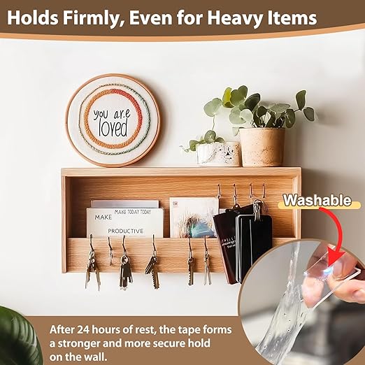Double Sided Tape Heavy Duty, Nano Double Sided Adhesive Tape, Weatherproof - Image 4