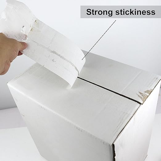 BOMEI PACK Wide Strapping Tape, 4Inch Heavy Duty Reinforced Packing Tape - Image 4