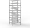 24" Deep x 36" Wide x 86" Height Wire Shelving Kit | 10-Tier | NSF Commercial by Regal+Altair