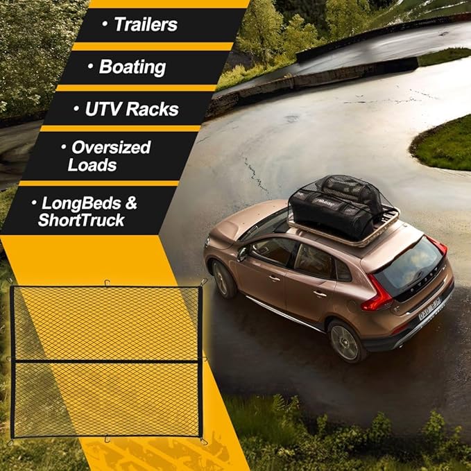 Heavy Duty Cargo Net for Pickup Truck Bed - Image 5
