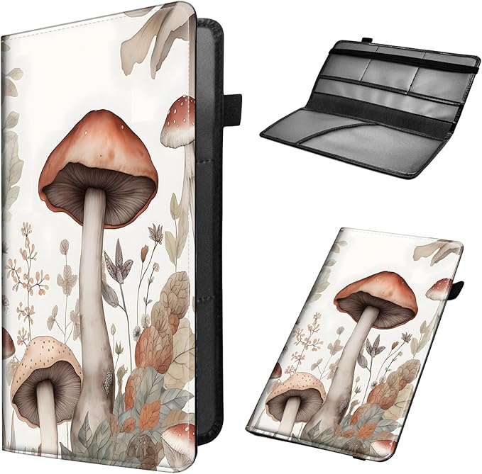 Car Registration and Insurance Holder, Leather Car Glove Box Organizer by Unknown