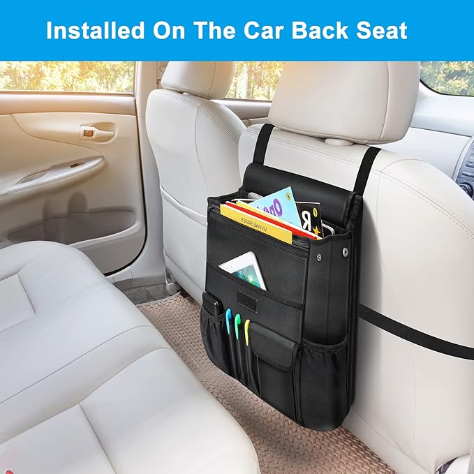 Car Front Seat Organizer| Efficient Car Organizers and Storage | Laptop - Image 8