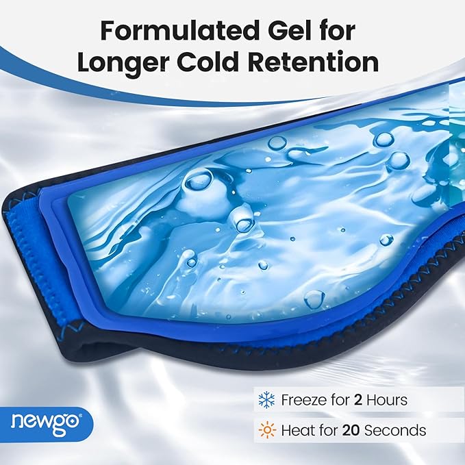 NEWGO Headache Ice Pack Head Wrap - Image 4