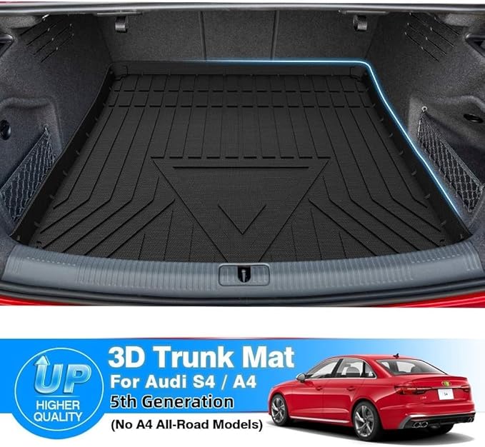 Cargo Liner Fits for Audi A4 / S4 2017 2018 2019 2020 2021 2022 2023 2024 Cargo - Image 2
