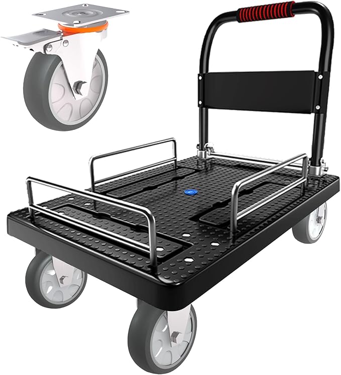 Platform Trucks Flatbed Cart Heavy Duty by ChincoStar