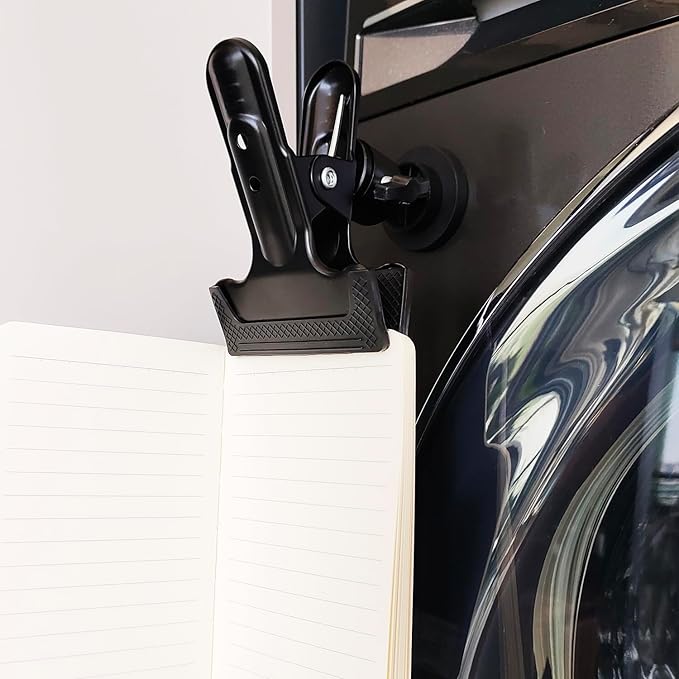 Heavy Duty Magnetic Clips with 2 Inch Opening, 360 Degree Rotating Magnets - Image 7