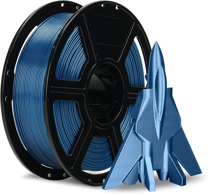 FLASHFORGE Rapid PETG Filament 1.75mm Metallic Blue, Max 600mm/s High Speed by FLASHFORGE