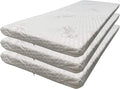 Foamma 6” x 30” x 72” High Density Foam Bunk Mattress, Organic Cotton Cover by Foamma