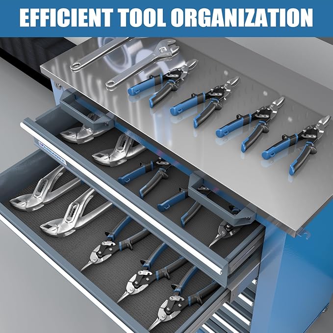 LARBANKE 7-Drawer Rolling Tool Chest - Image 3