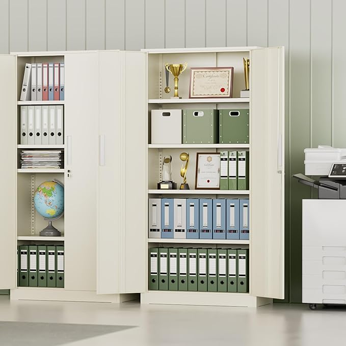 INTERGREAT Metal Storage Cabinet, Storage Locker - Image 9