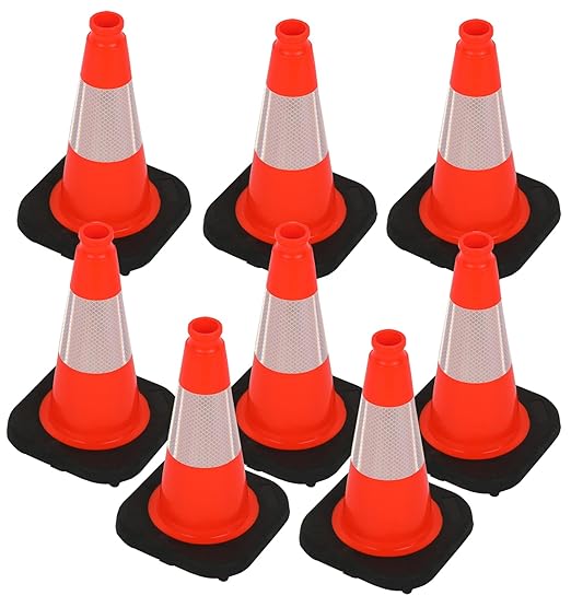 BESEA 12" inch Traffic Cones Soccer Training Cones Sport Cones Road Parking Cone by BeSea