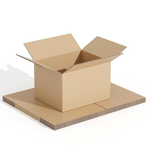 12x10x8 Shipping Boxes, Small Cardboard Box Shipping Box Moving Boxes Packing by InfiniPower