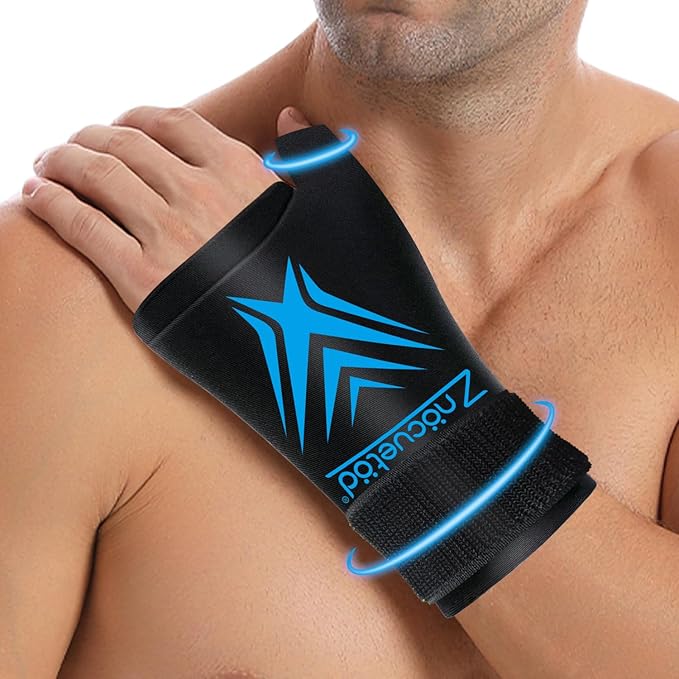 Wrist Ice Pack Wrap for Pain Relief Reusable Wrist Brace Cold Gel Gloves Hand by ZN%C3%96CUET%C3%96D
