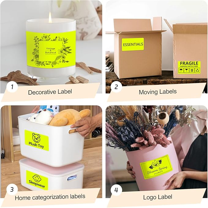3x5 Inch Thermal Label Stickers, Moving Boxes, Address & Inventory Organization - Image 6