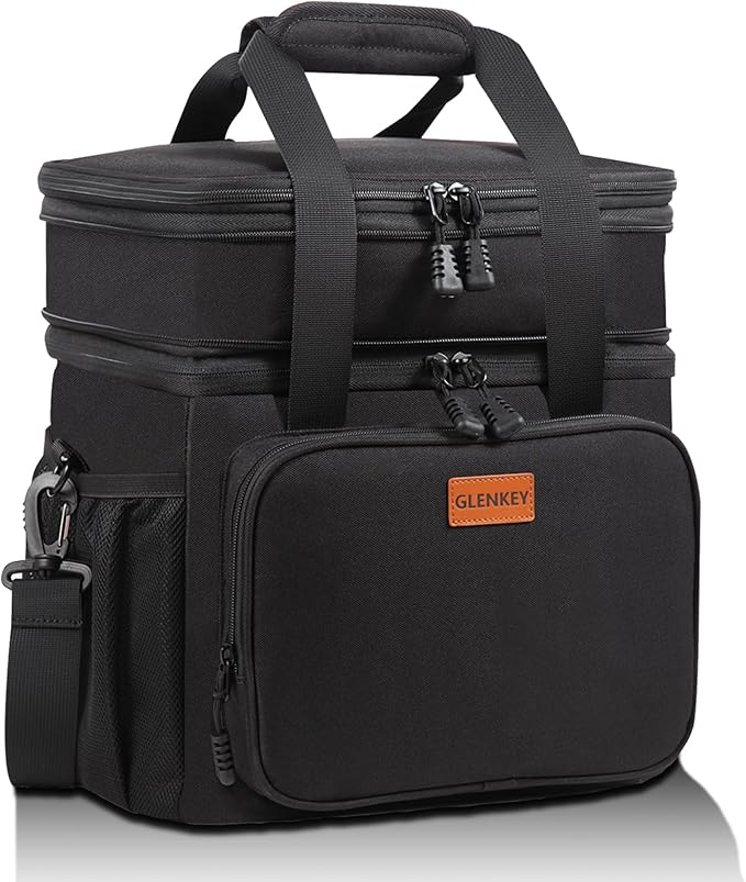 Expandable XLarge Lunch Box, Insulated Heavy Duty Lunch Bag Waterproof by GLENKEY
