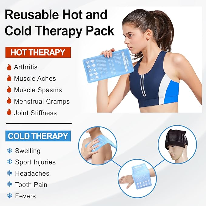 Ice Packs, Ice Packs for Injuries Reusable, Cold Packs for Injuries, - Image 6
