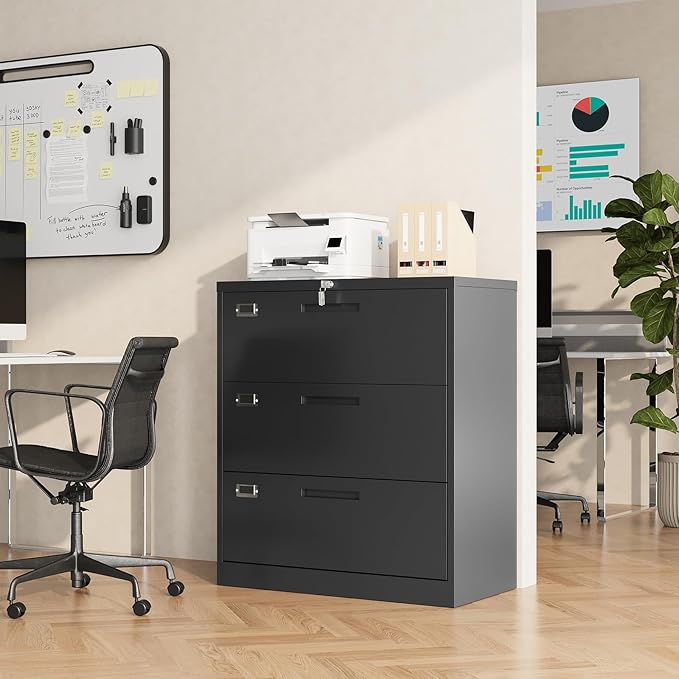 Lateral File Cabinet, Metal Filing Cabinet - Image 7